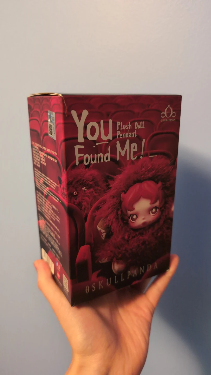 SKULLPANDA You Found Me! Plush Doll Pendant - Moldy Muffin