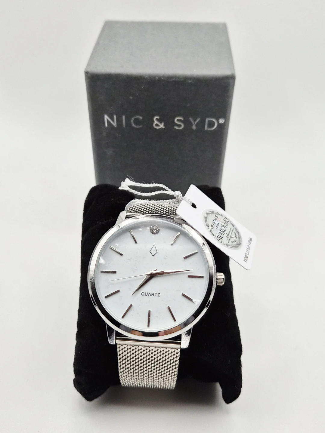 NIC & SYD Quartz Watch with Swarovski Crystals