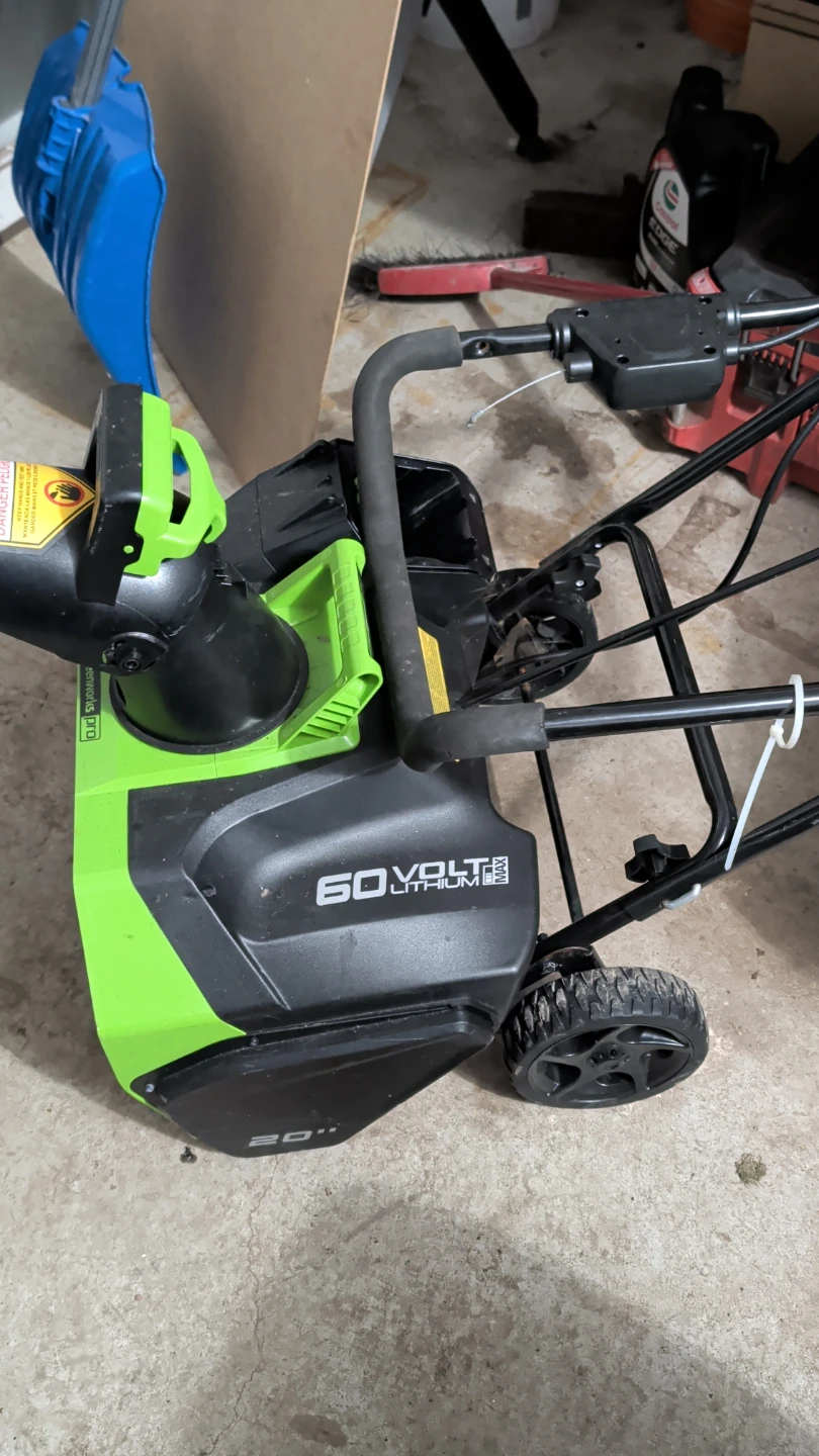 Greenworks PRO 60V Lithium 20" Snowblower