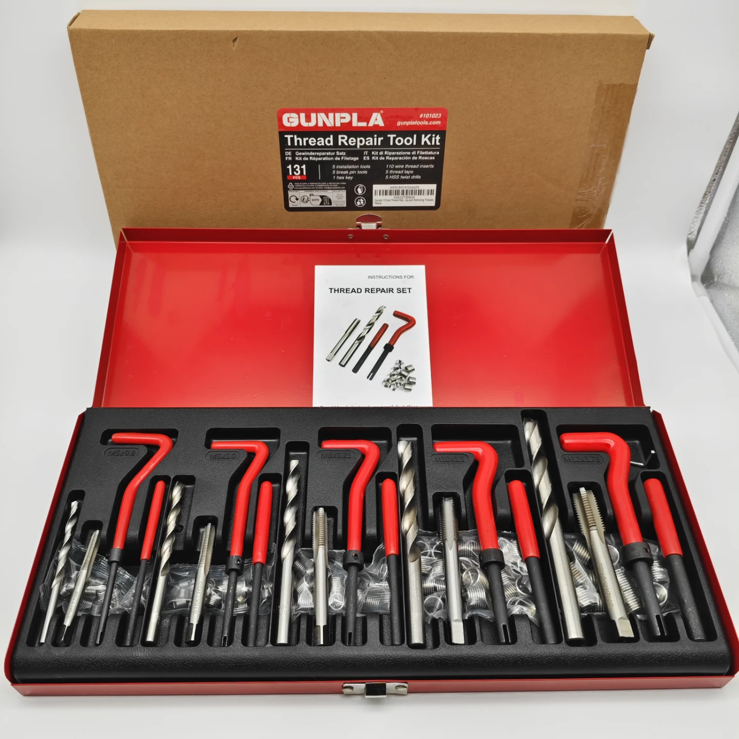 GUNPLA Thread Repair Tool Kit 131pc