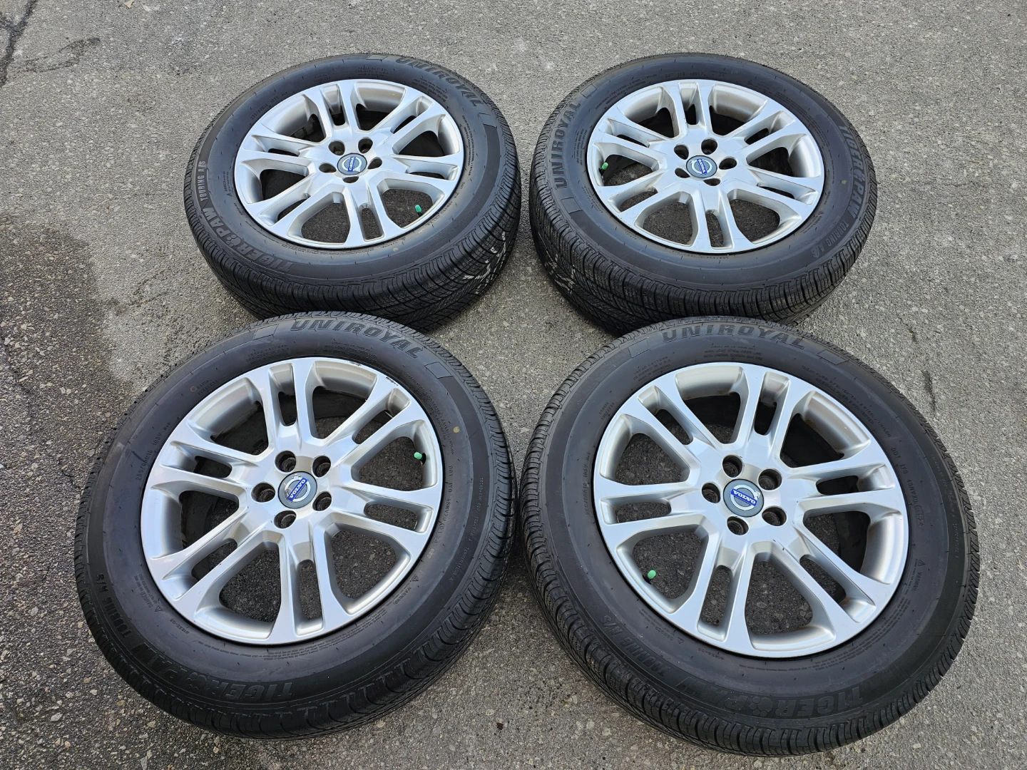 VOLVO XC60 O.E.M RIMS AND ALL SEASON TIRES 235/60 R18 - photo 5