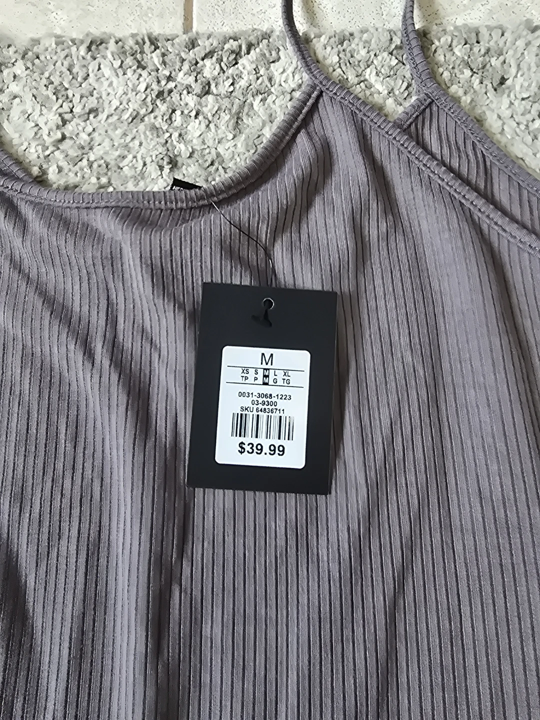 2 Piece Women's Grey Ribbed Jumpsuit - photo 2