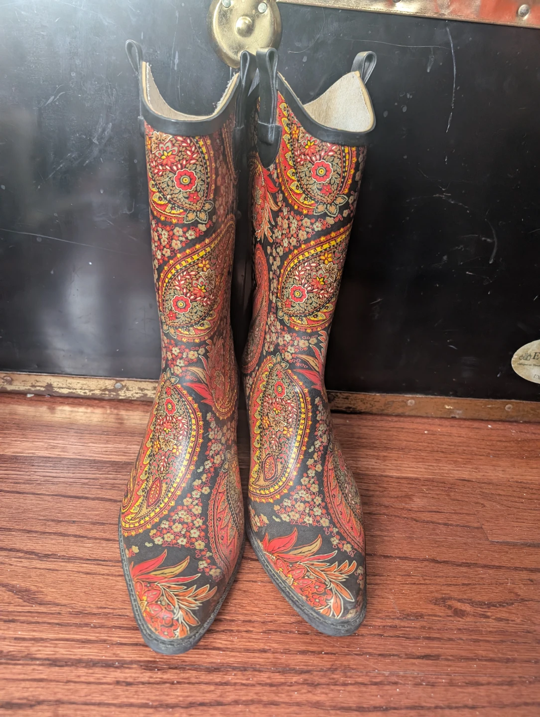 SUKO Women's Paisley Cowboy Boots Size 9 - photo 4