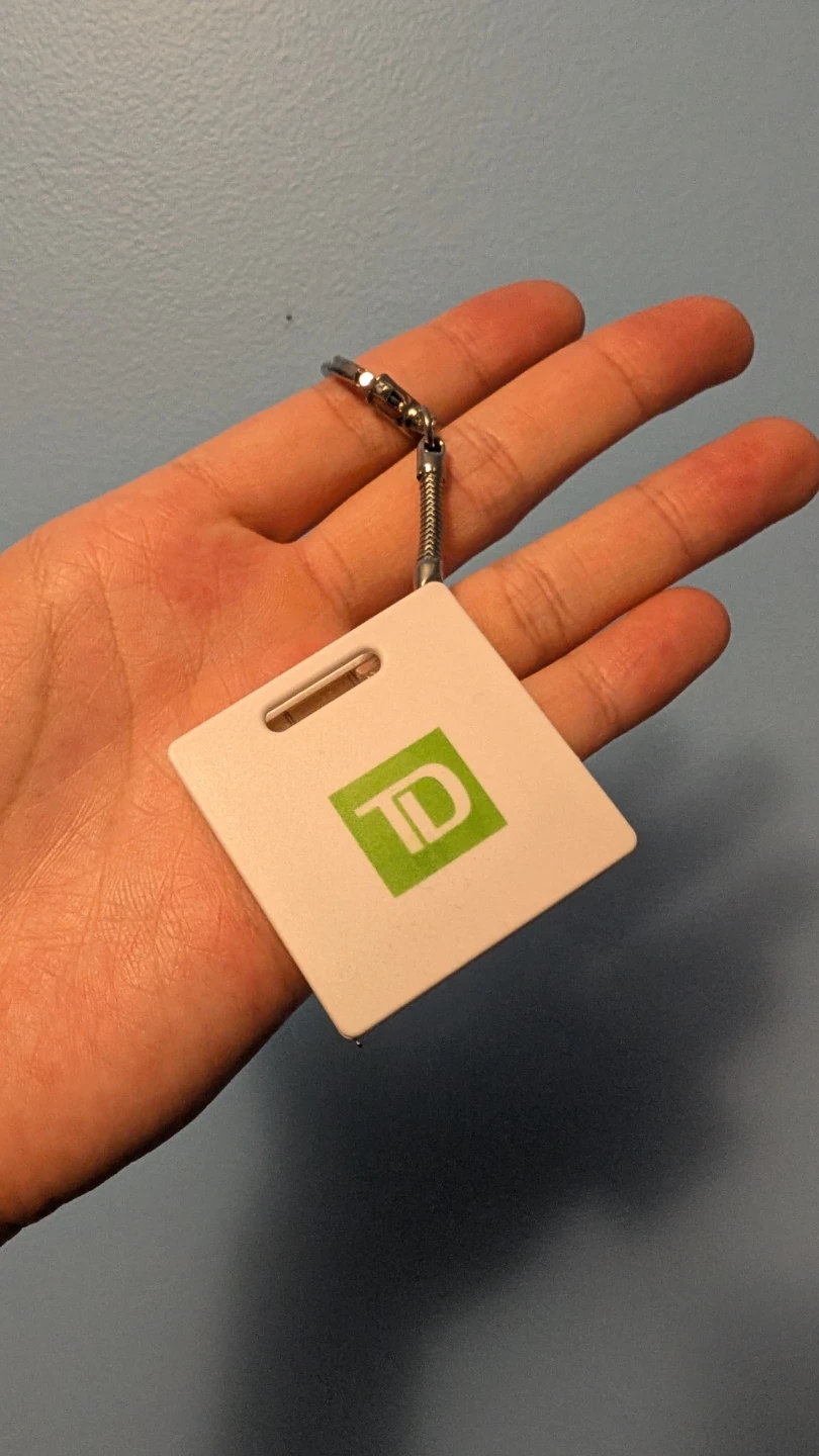 TD Level and Tape Measure Keychain