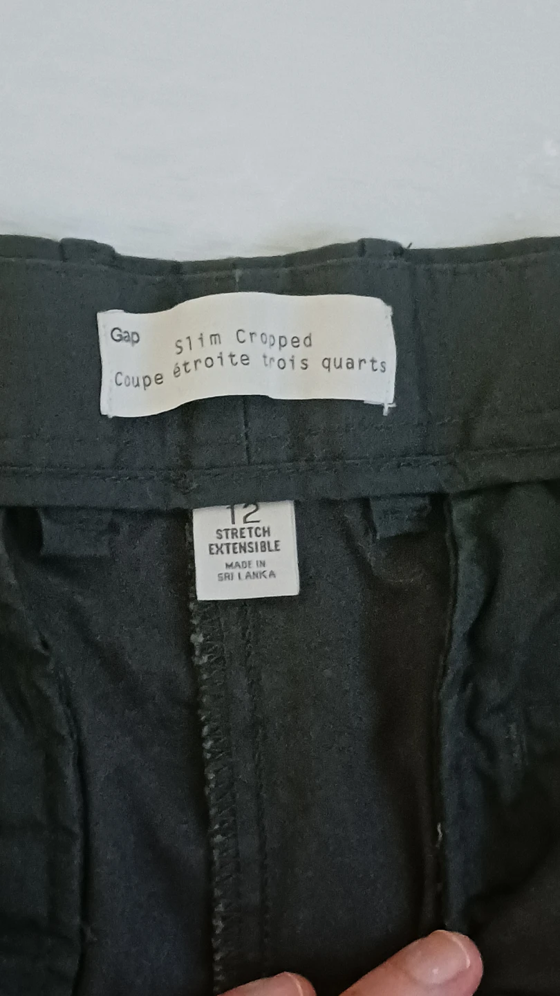 Gap Slim Cropped Stretch Pants - photo 3