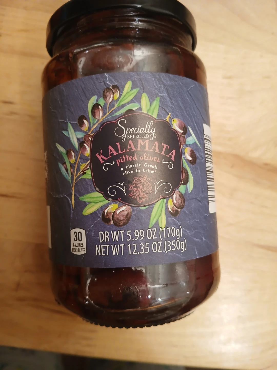 Specially Selected Kalamata Pitted Olives - 5.99 OZ Jar