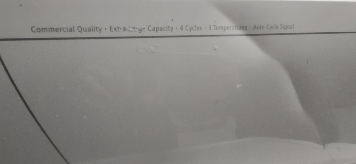 Whirlpool White Gas Dryer - photo 4