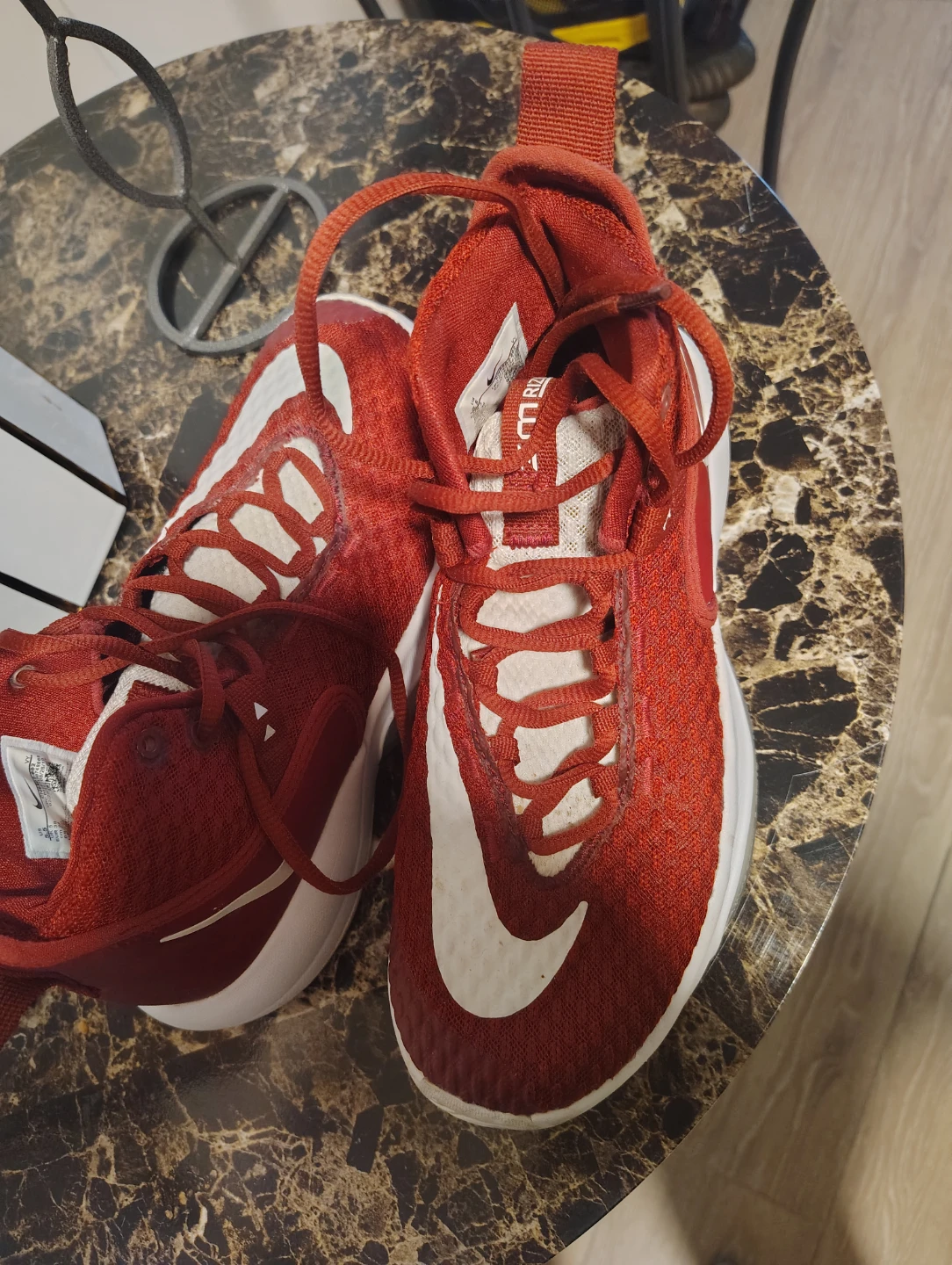 Nike Red Basketball Shoes