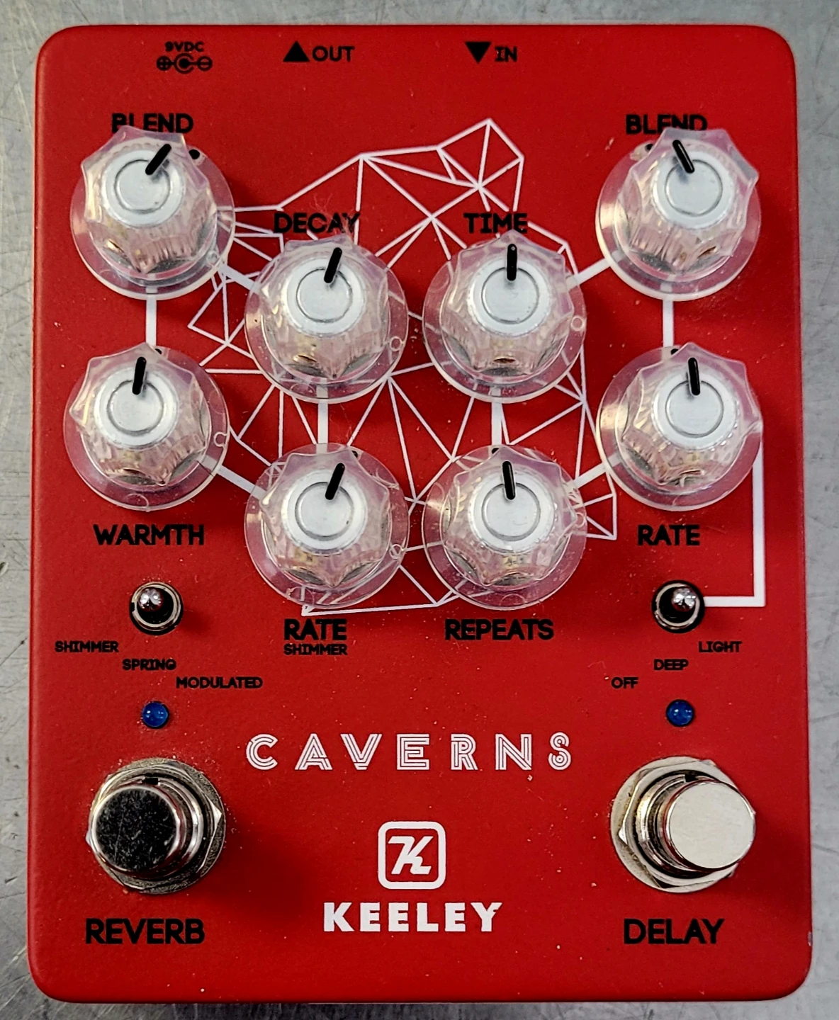 Keeley Caverns V2 Reverb and Delay Pedal (32317952)
