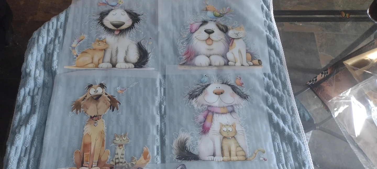 Heat Transfer Vinyl - Funny Birds & Animals - photo 2