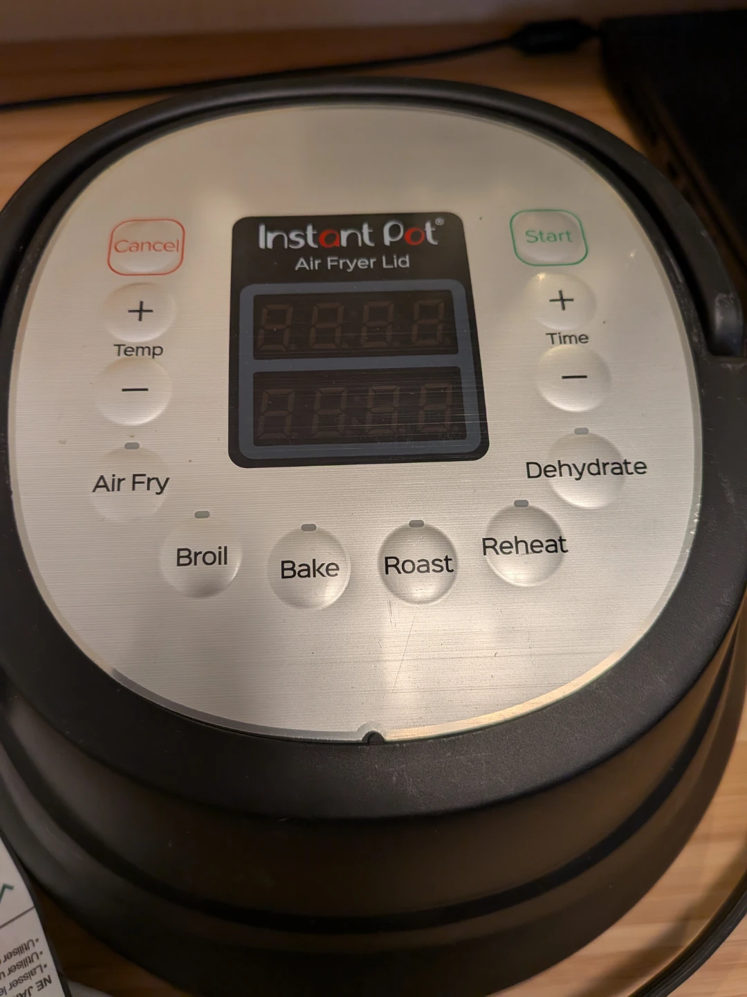 Instant Pot Air Fryer Lid with basket (6 Quart) - photo 2