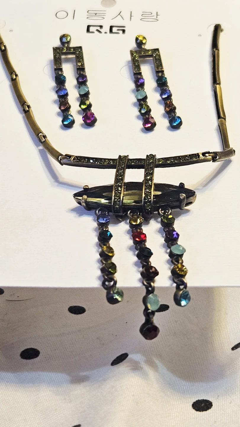 Necklace and Earring Set - Vintage - photo 2
