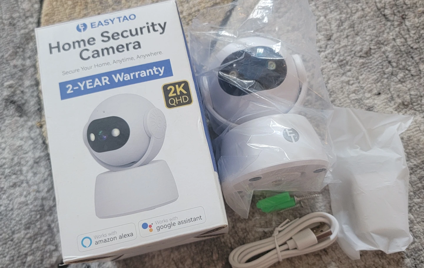 EASY TAO Home Security Camera 2K QHD