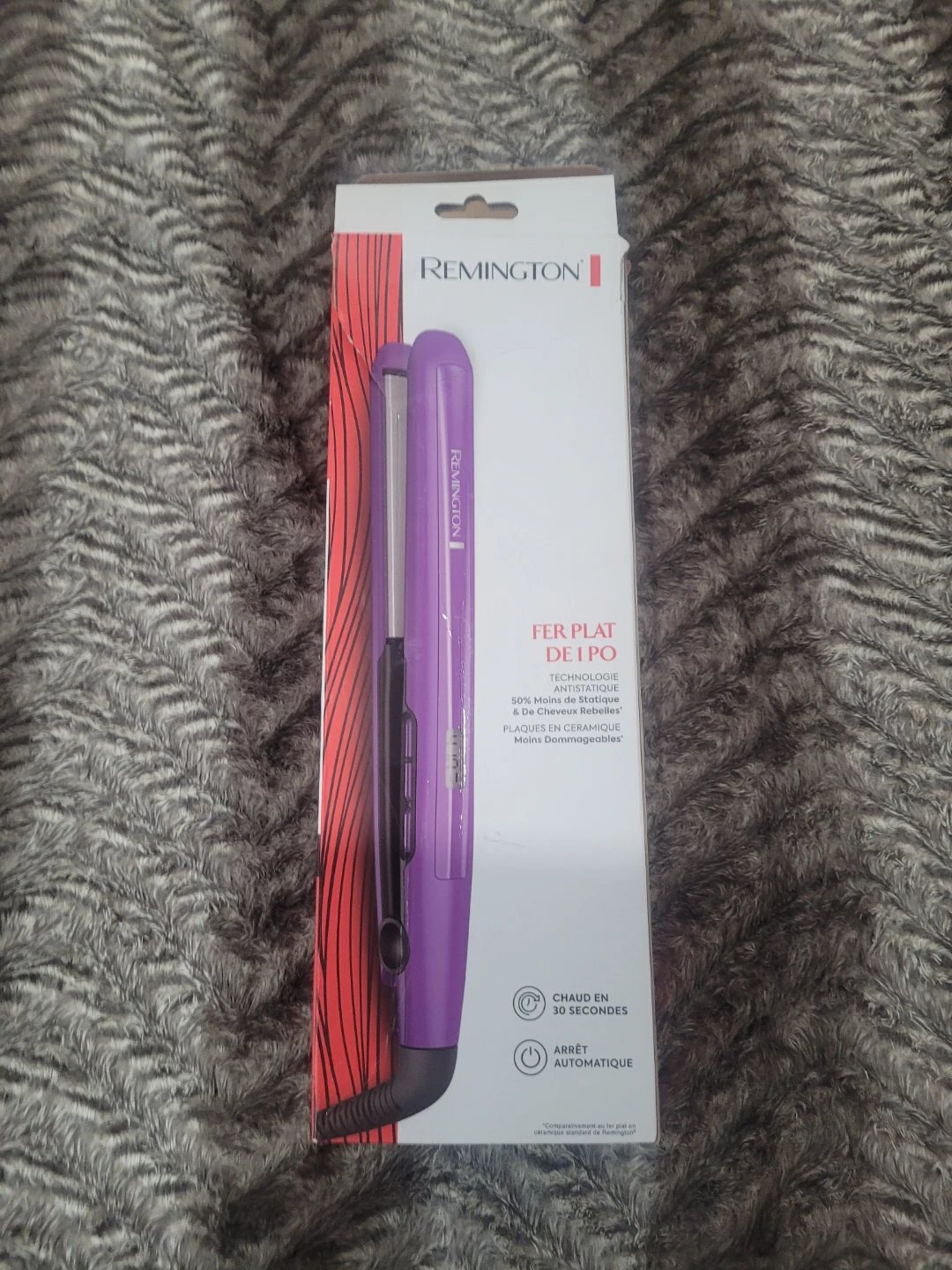 Remington Purple Ceramic Hair Straightener