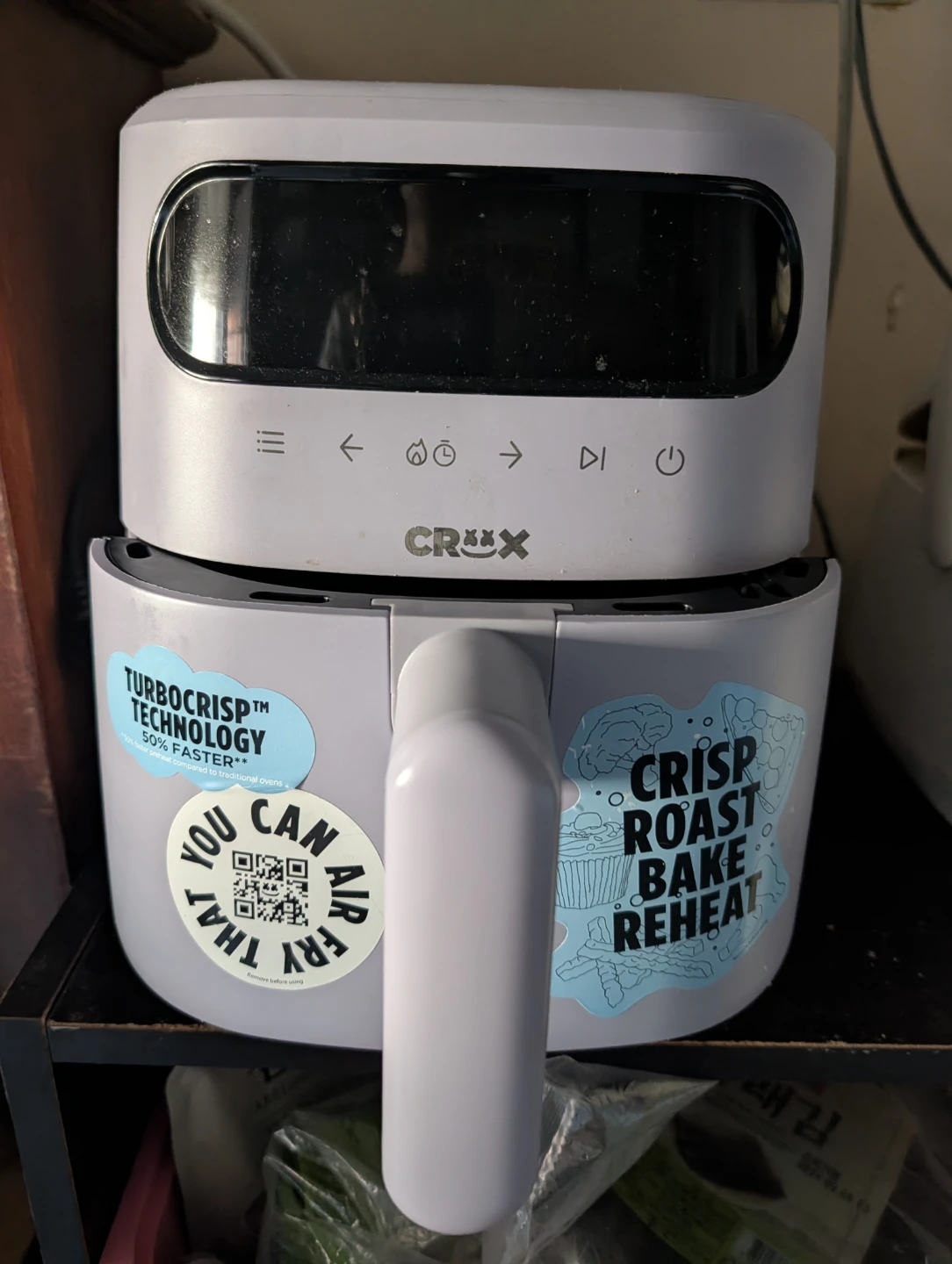 CRUX x Marshmello 3.0 QT Digital Air Fryer - Lavender - photo 4