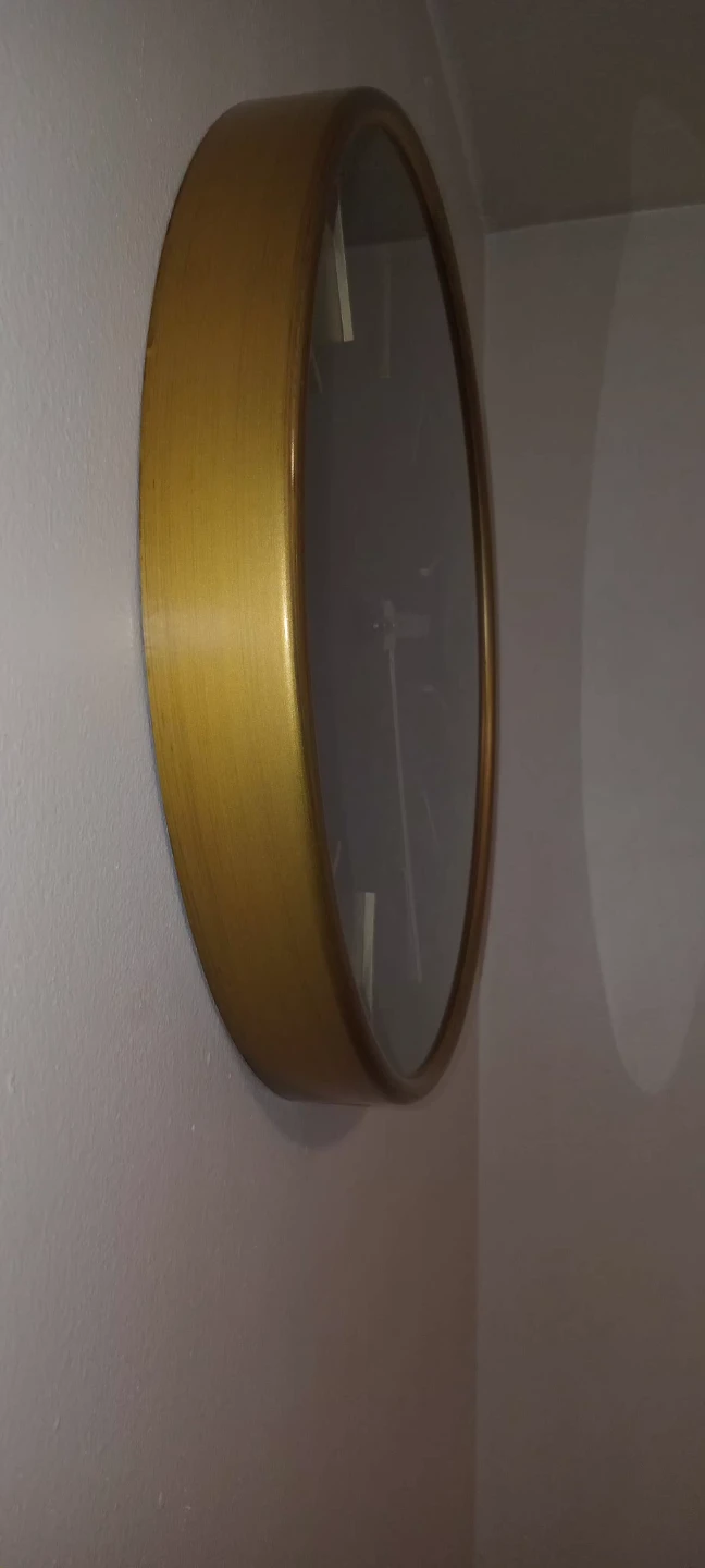 Gold and Black Wall Clock - photo 2