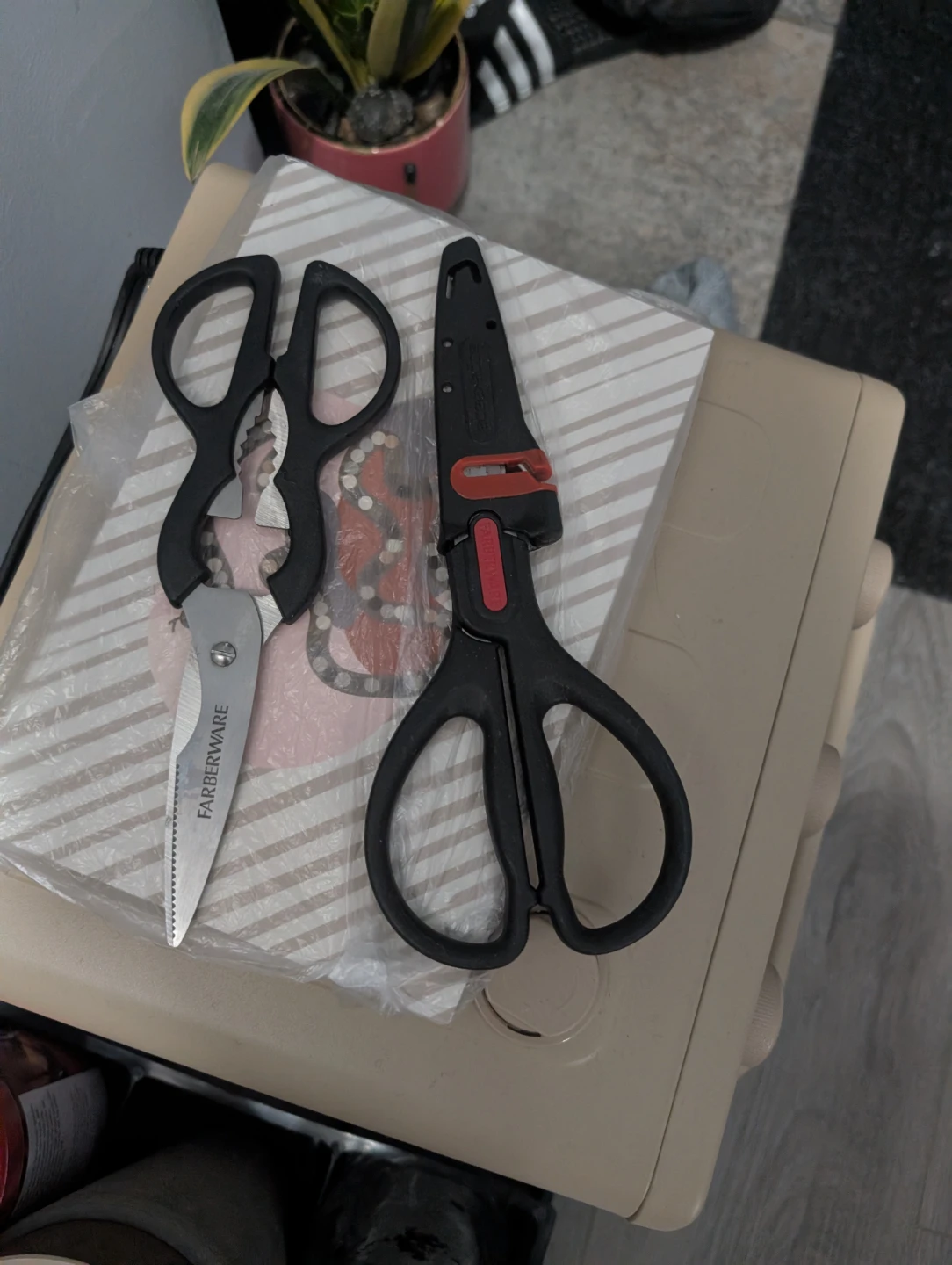 Selling both for $5 Farberware Kitchen Scissors