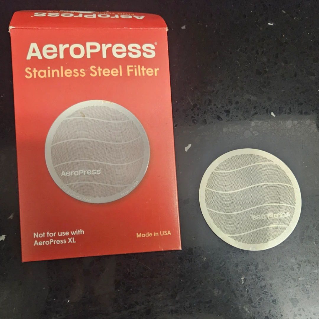AeroPress Stainless Steel Filter- gently used 🥕