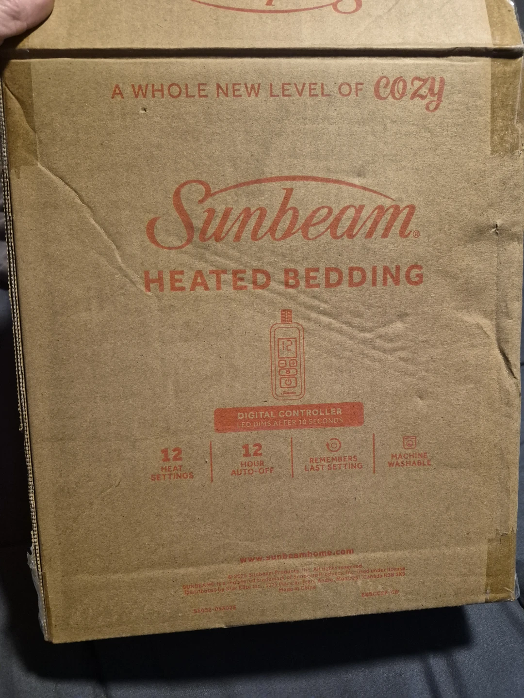 Sunbeam Microplush Heated Blanket - Full Size - photo 2
