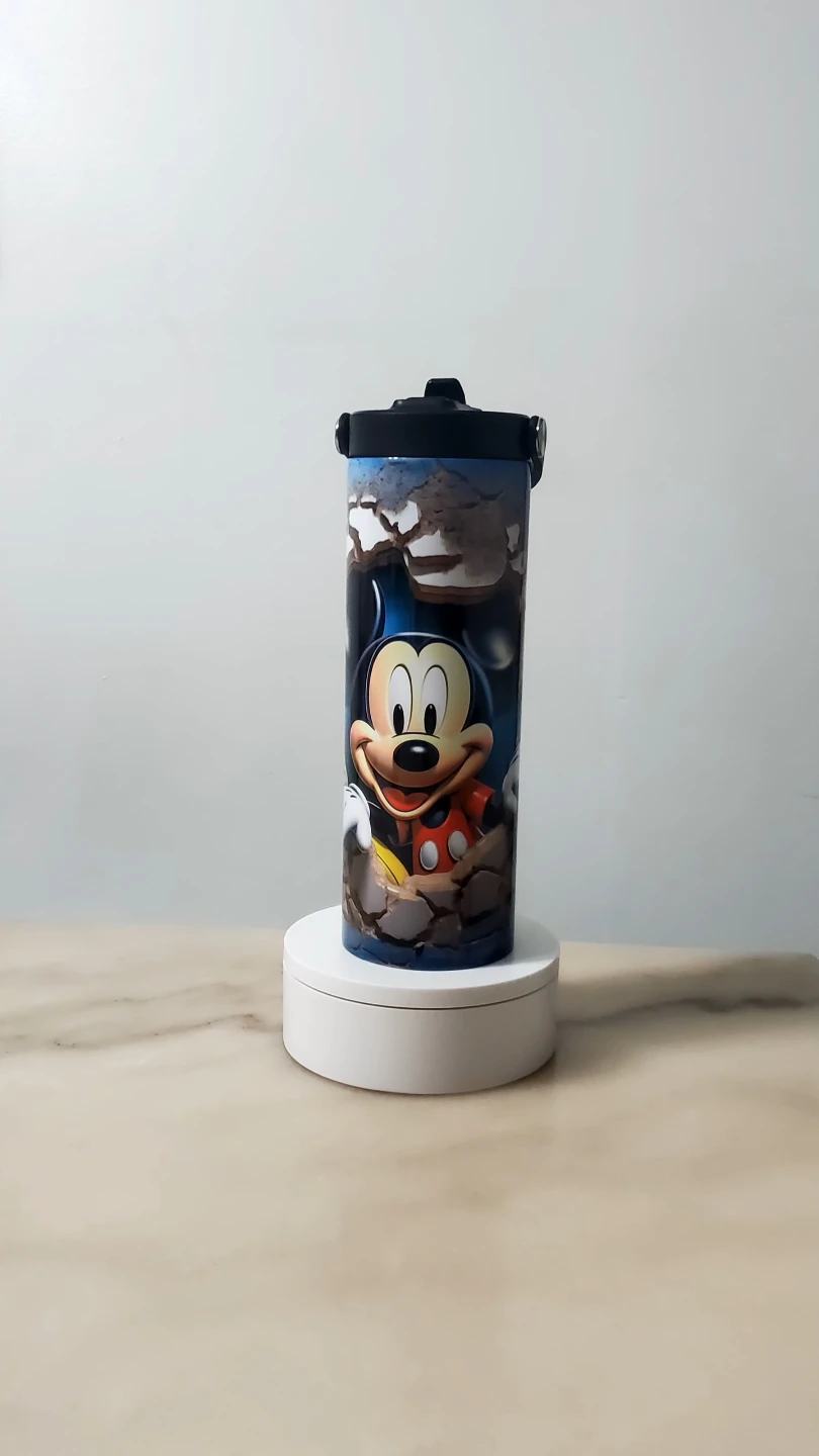 Mickey Mouse Tumbler with Straw