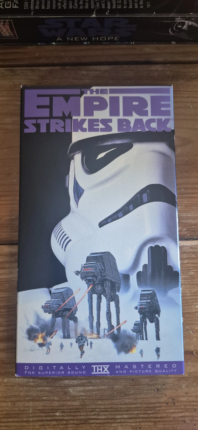 Star Wars Trilogy VHS Box Set - photo 5