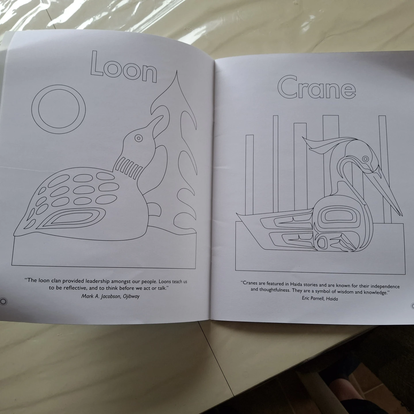 First nations Native Art Colouring and Learning Book - photo 3