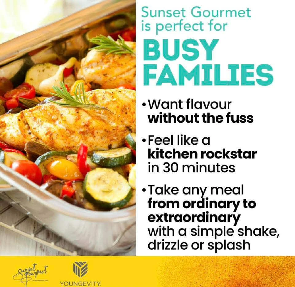 Sunset gourmet/youngevity