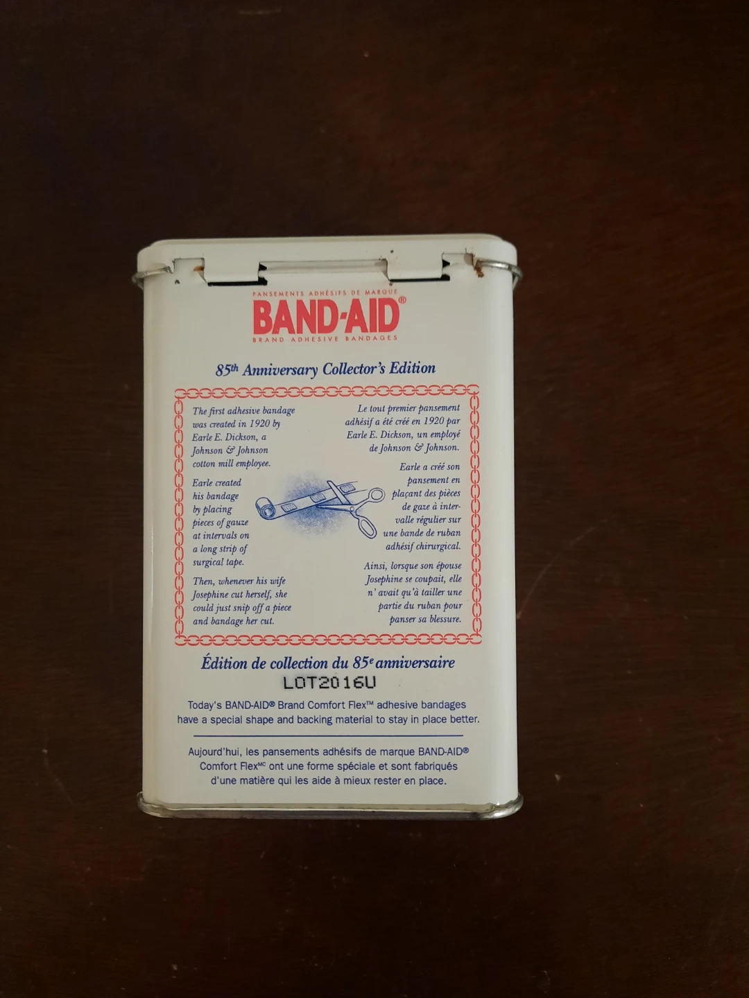 Band-Aid 85th Anniversary Collector's Edition Tin - photo 2