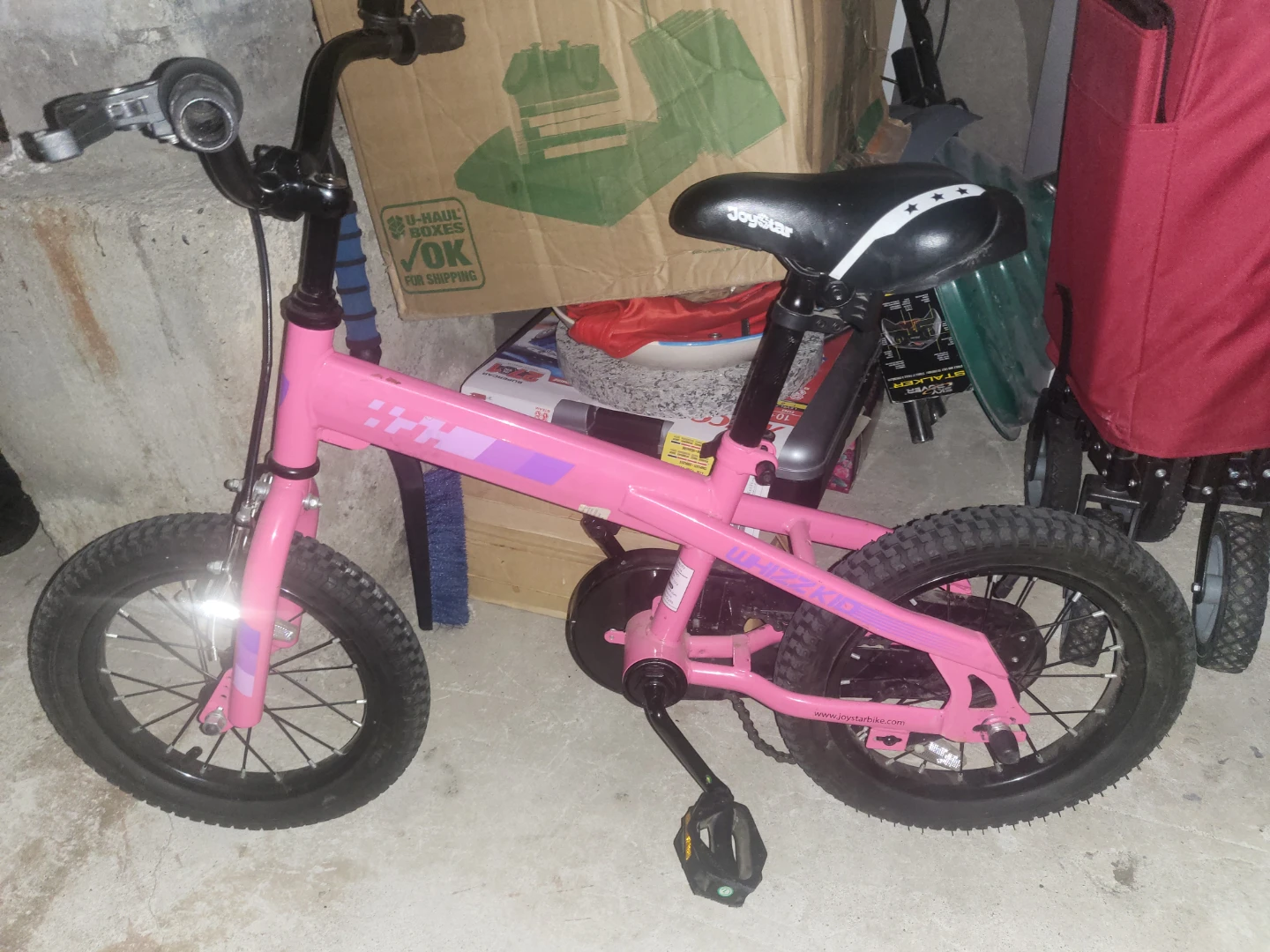 JoyStar Kids Whizz Kid Pink Bicycle
