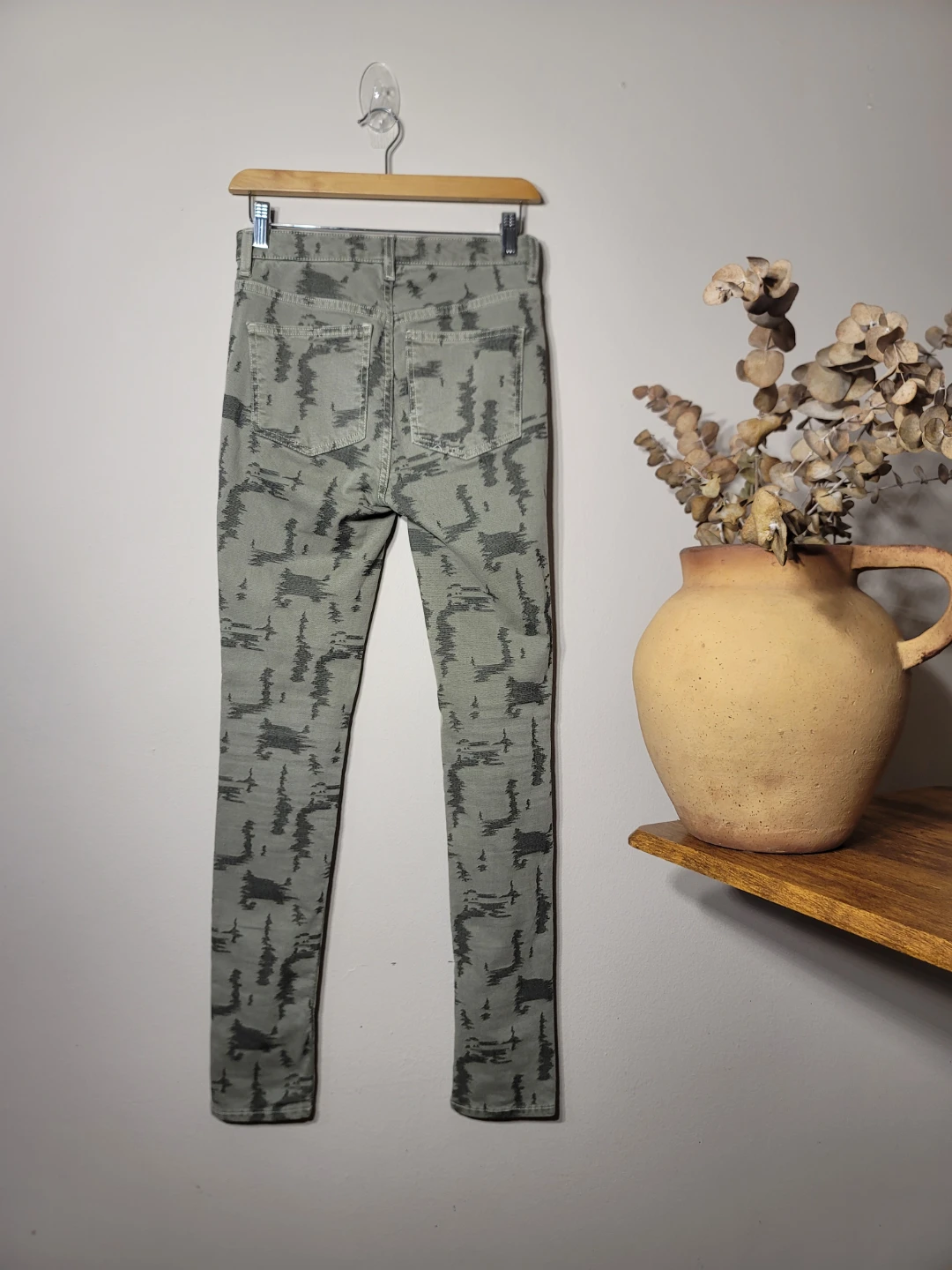 Free People Long & Lean Skinny Jeans Grunge Cotton Sz 27 - photo 5