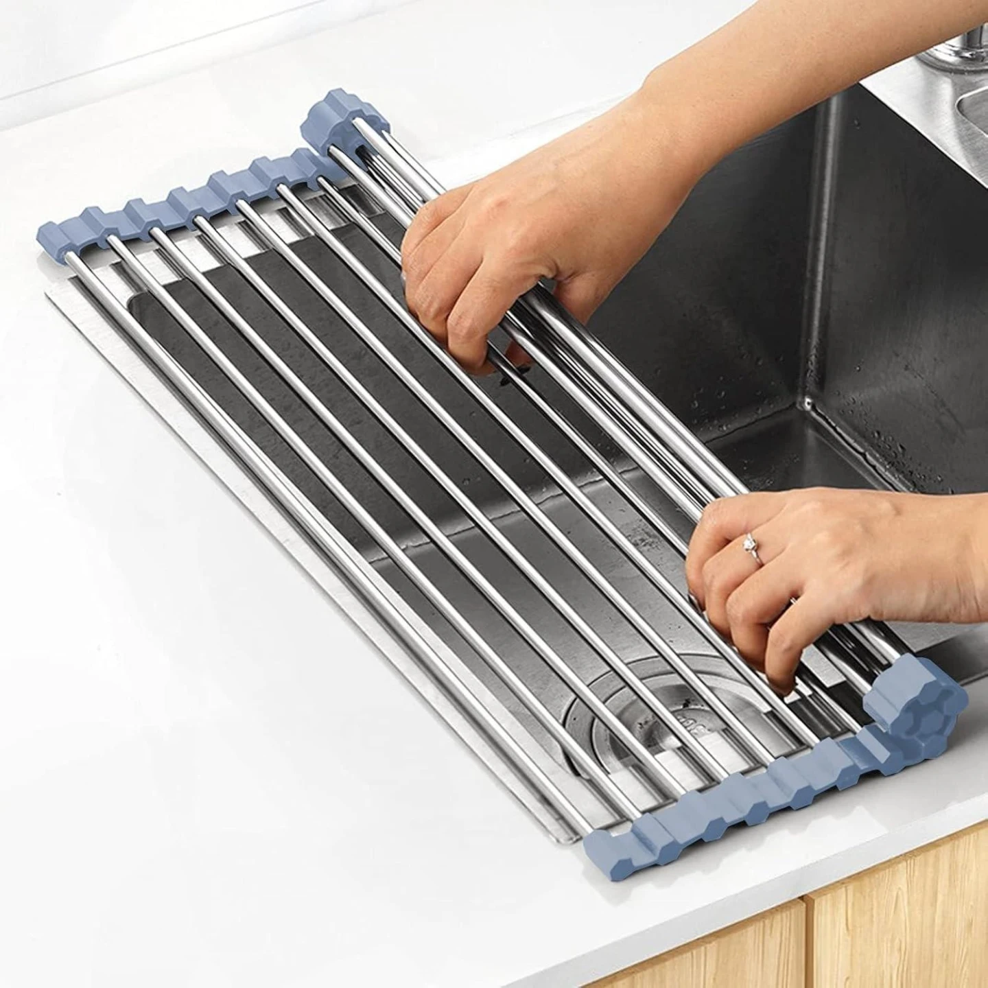 Roll-up Dish Drying Rack
