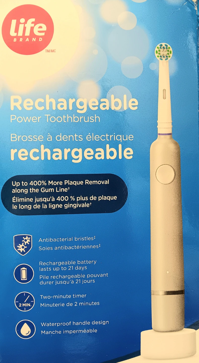 L🦷Brand Rechargeable Toothbrush without Bristles🦷