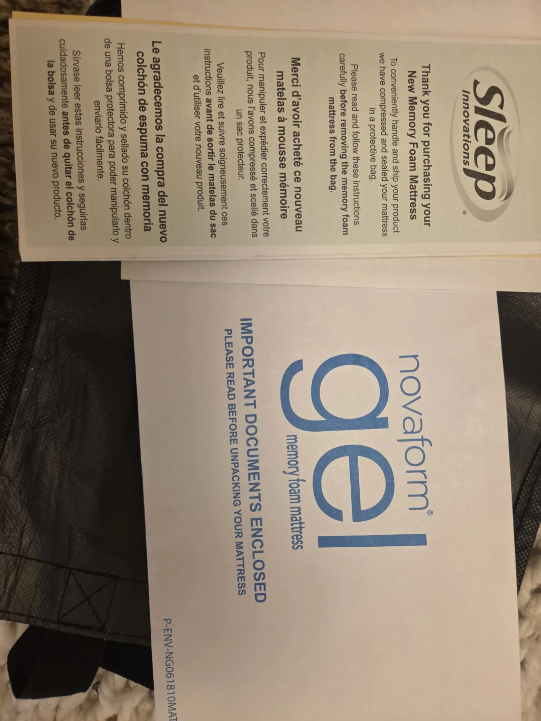 Novaform Gel Memory Foam Mattress - photo 3