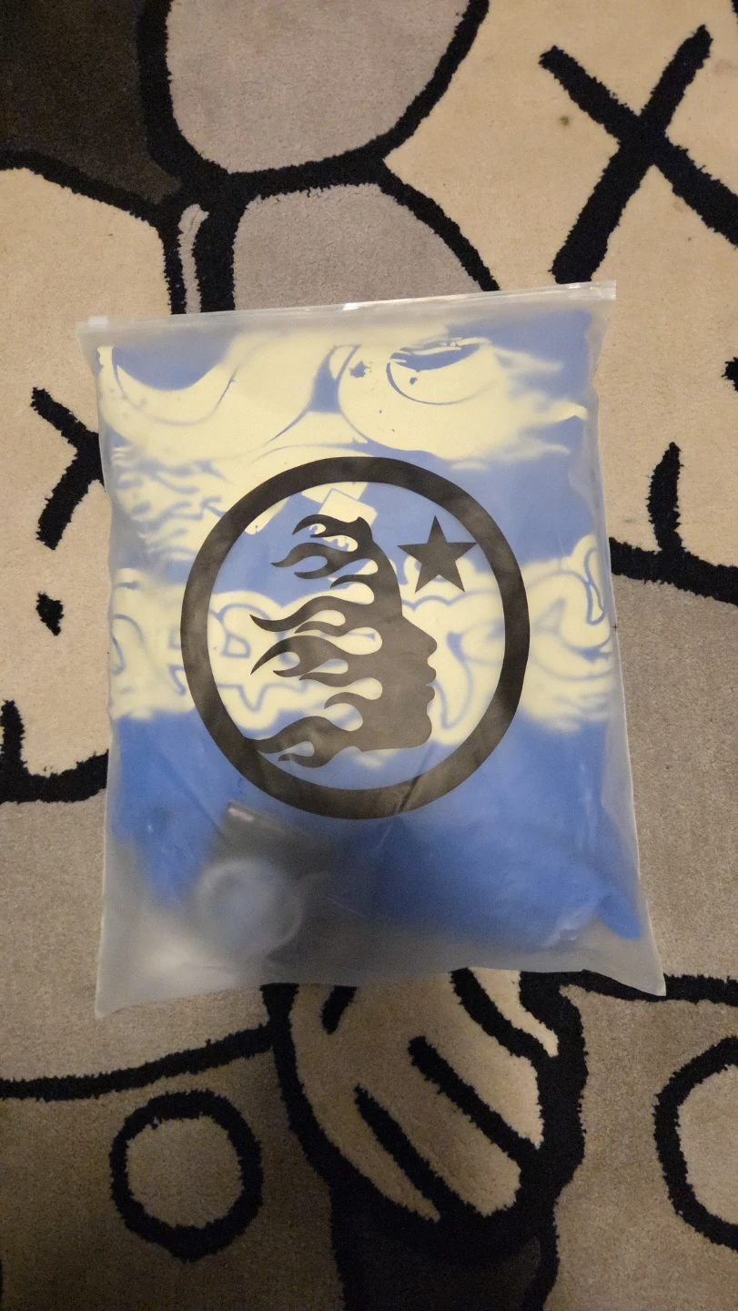 REVENGE "Om" Graphic Hoodie - Blue - photo 5