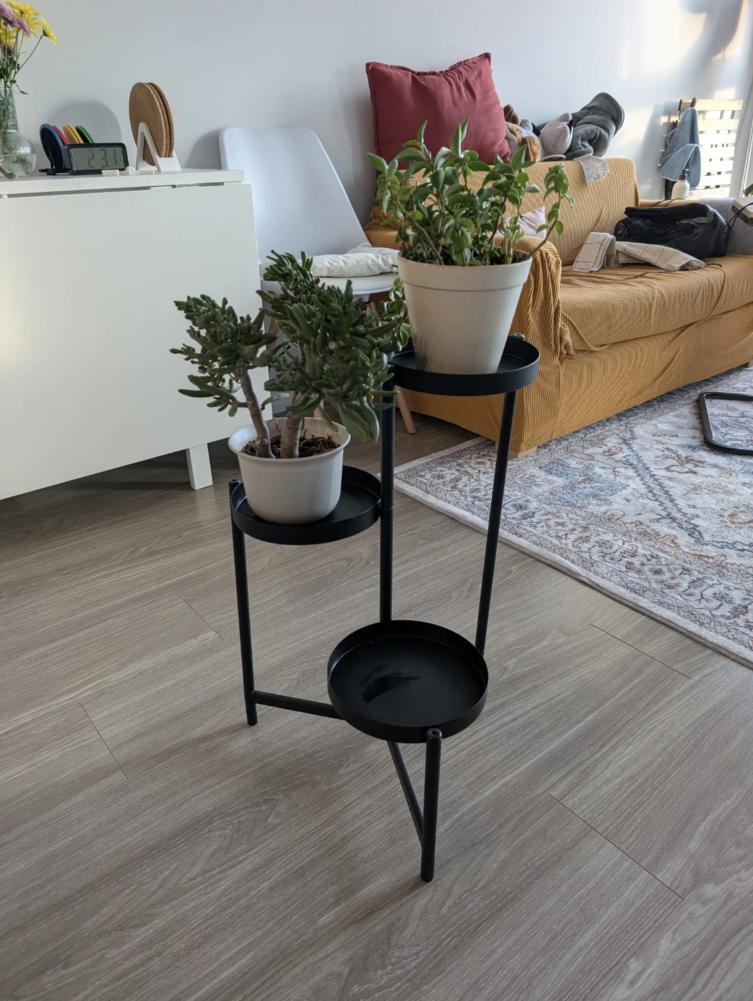 IKEA plant shelf
