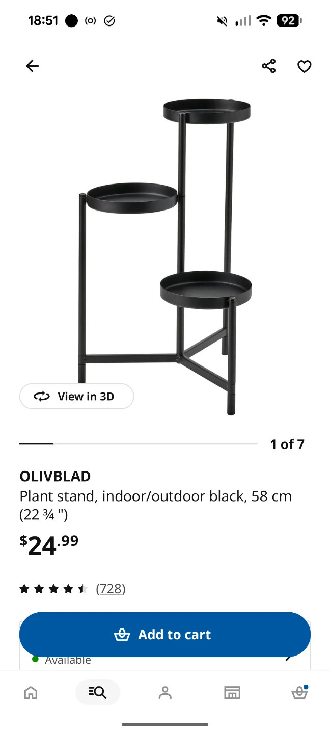 IKEA plant shelf - photo 2