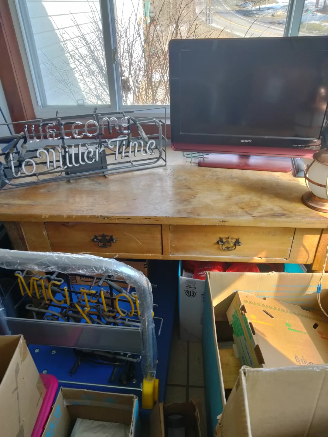 Antique kitchen working table