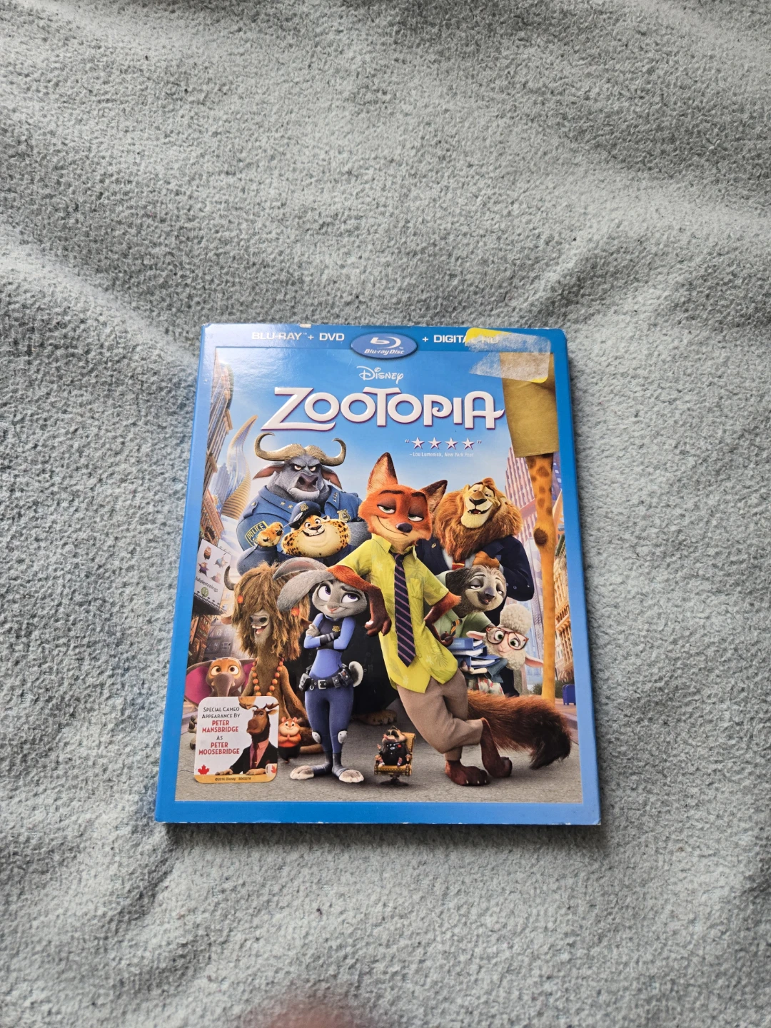 Disney Zootopia Blu-Ray + DVD + Digital