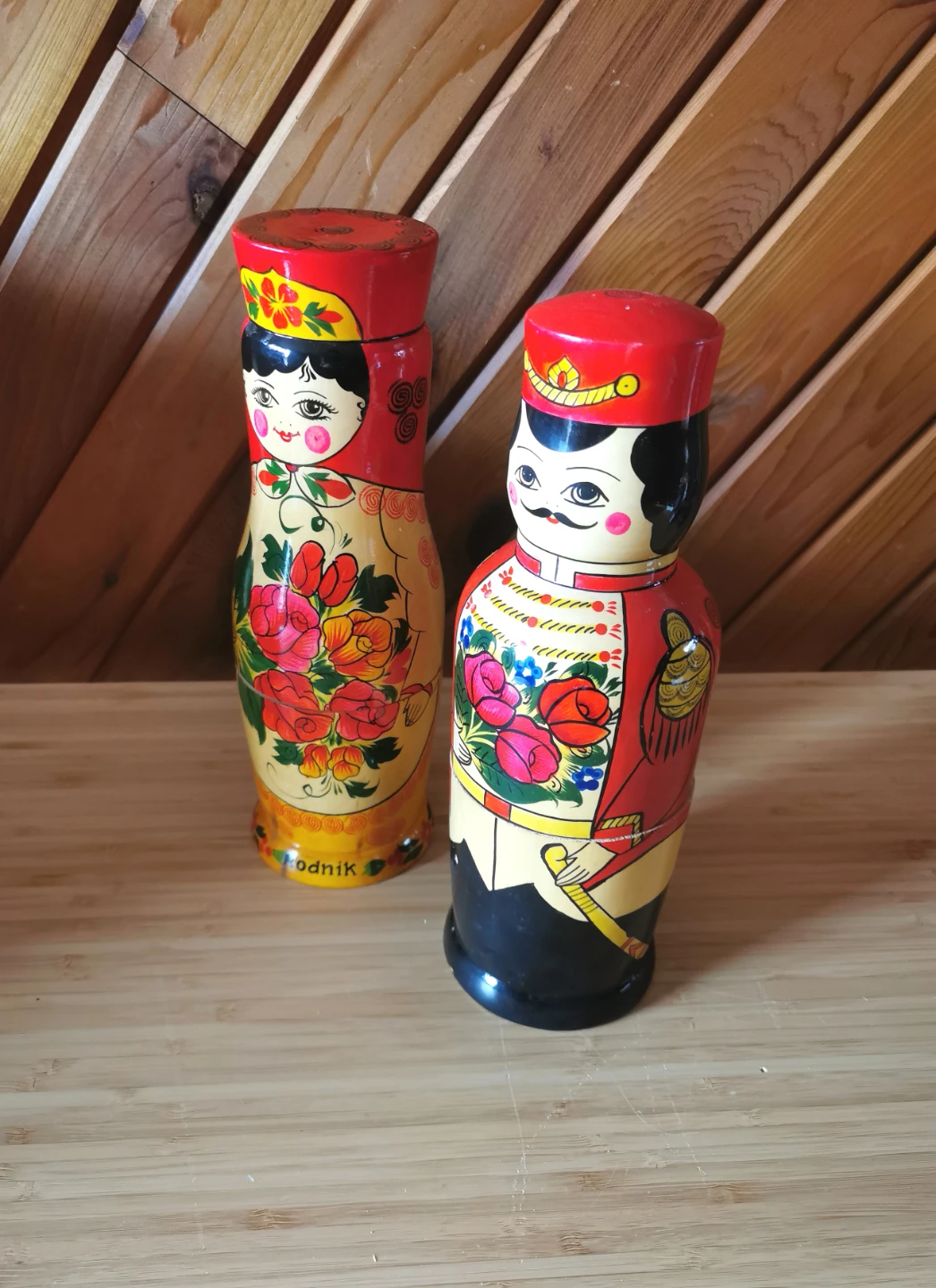 Vintage Russian Matryoshka Bottle Holders - photo 4