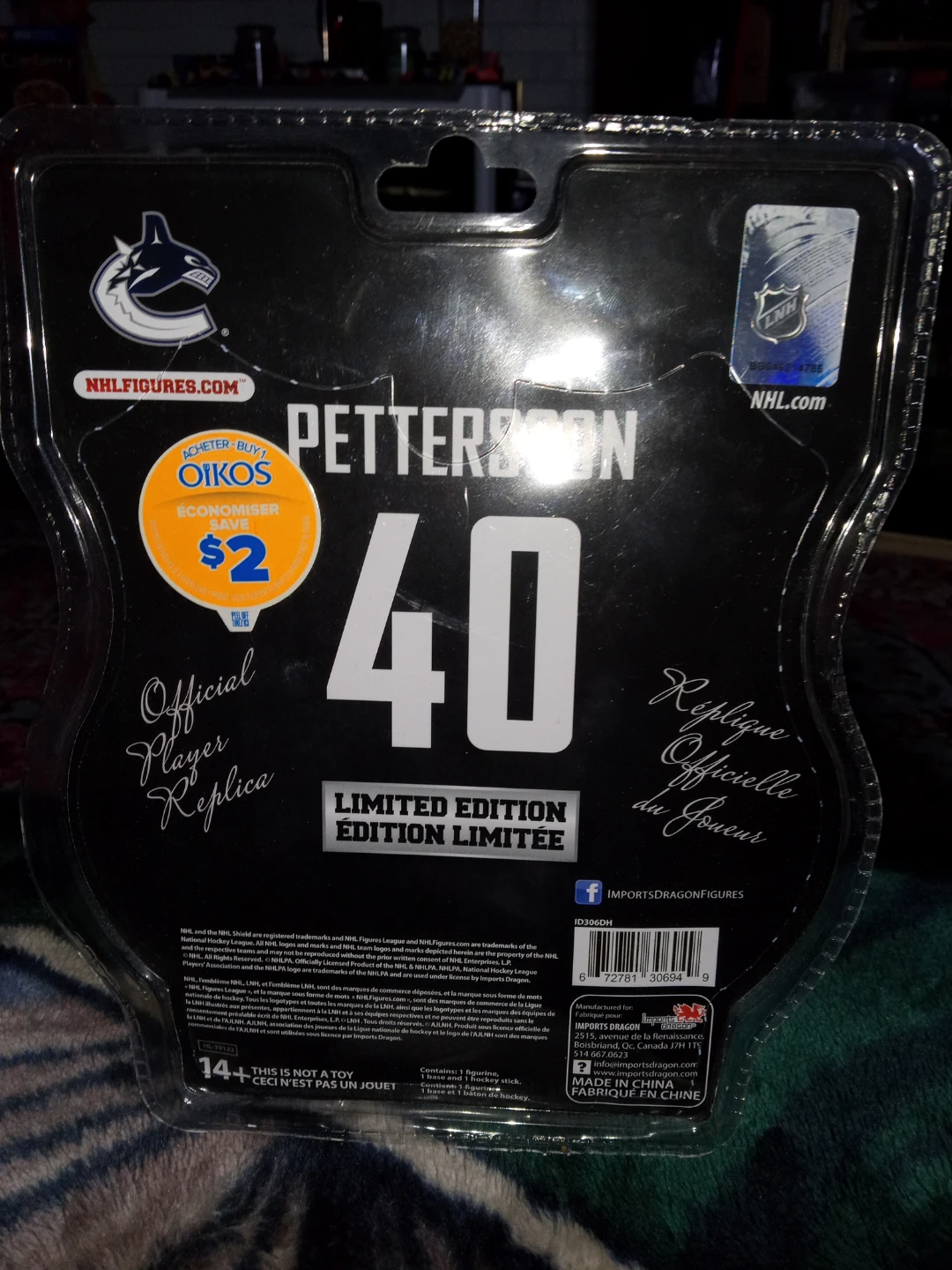 Vancouver Canucks Pettersson #40 Limited Edition Player Replica - photo 2