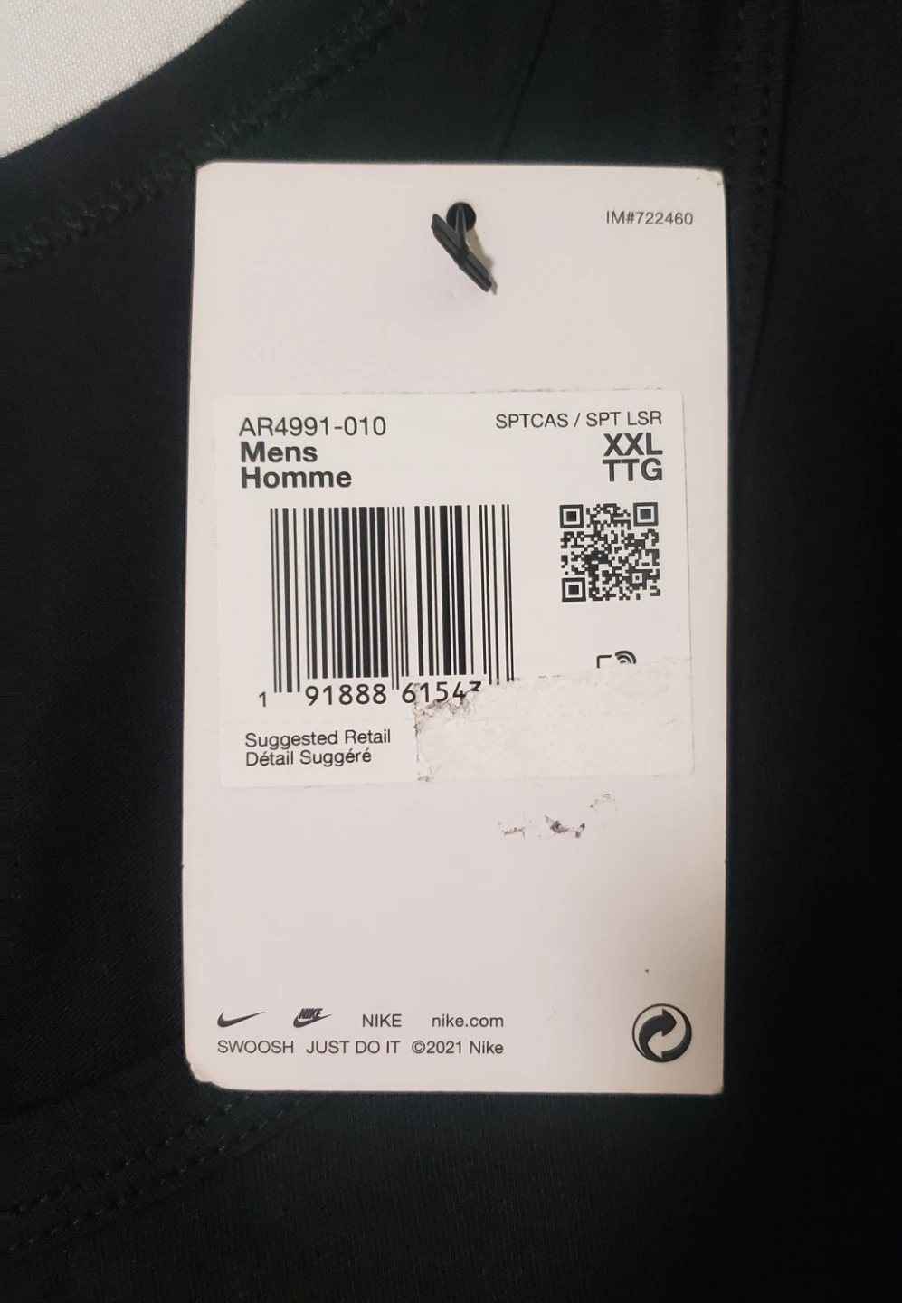 Brand new Nike Icon Futura top tank t-shirt for sale - photo 5