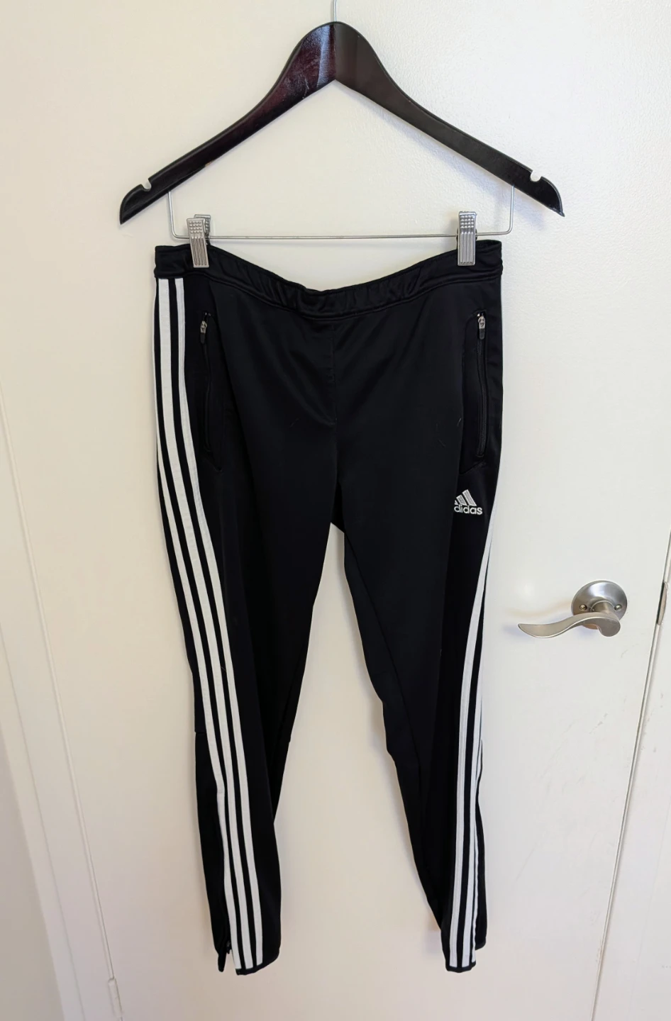 Adidas Black Track Pants - Women's Size Medium