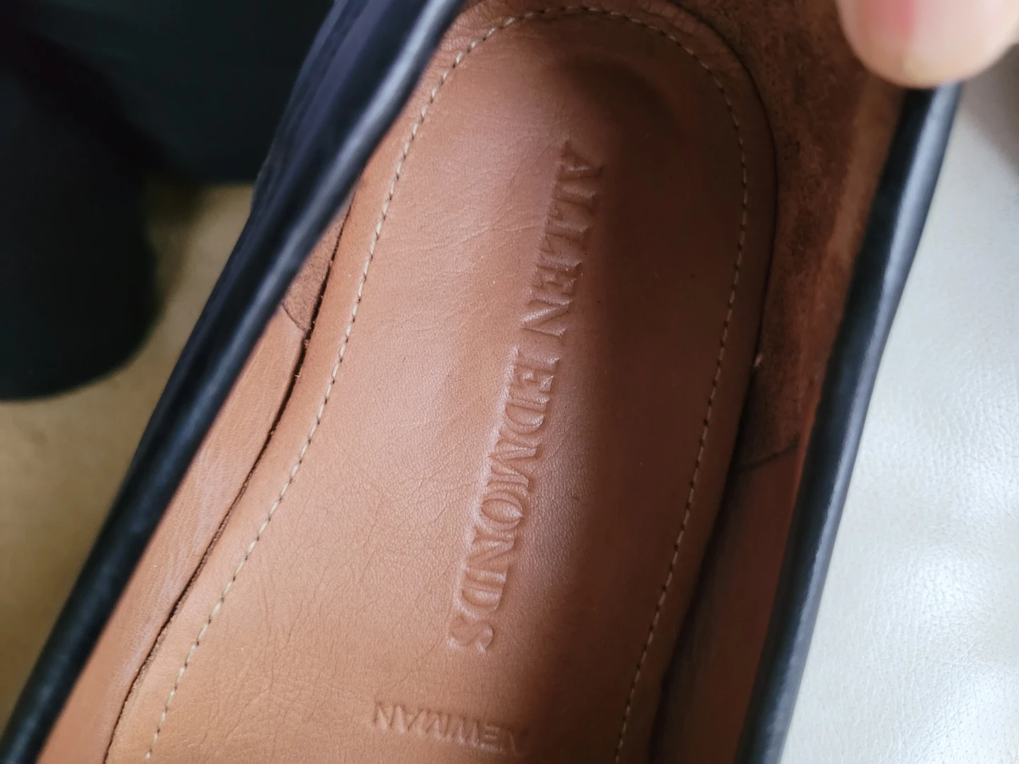Allen Edmonds Penny Loafers w Charles Tyrwhitt Socks - photo 3