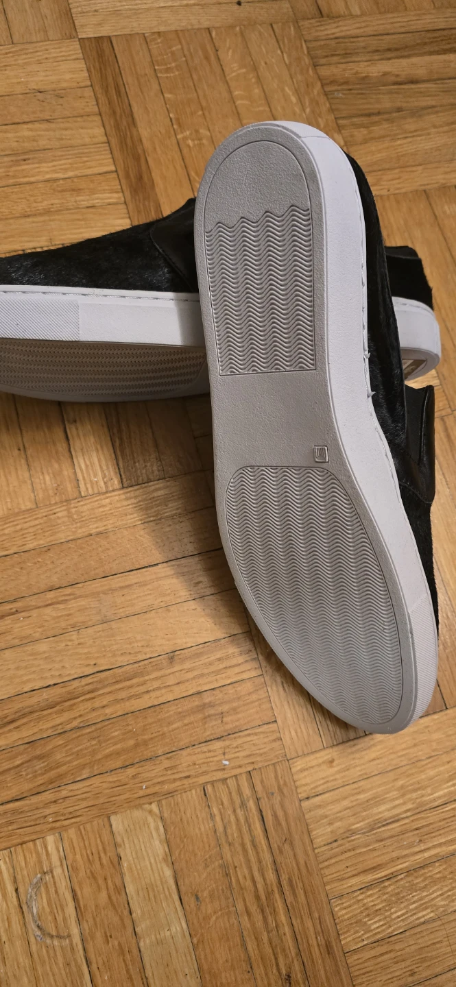 Kate & Me Black Mohair Slip-On Sneakers - photo 5