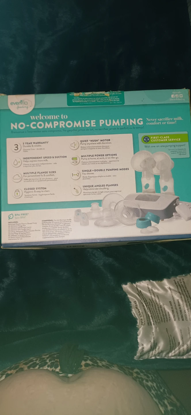 Evenflo Advanced Double Electric Breast Pump & Medela Bags 🥕 - photo 3