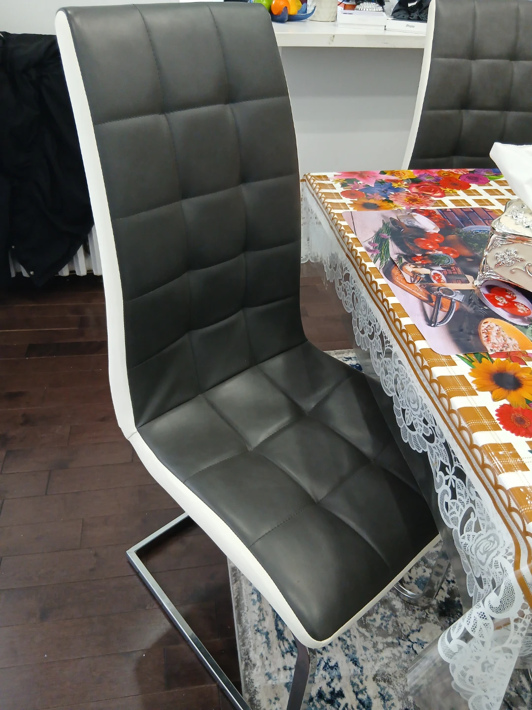 Set of 6 modern dining chairs - photo 3