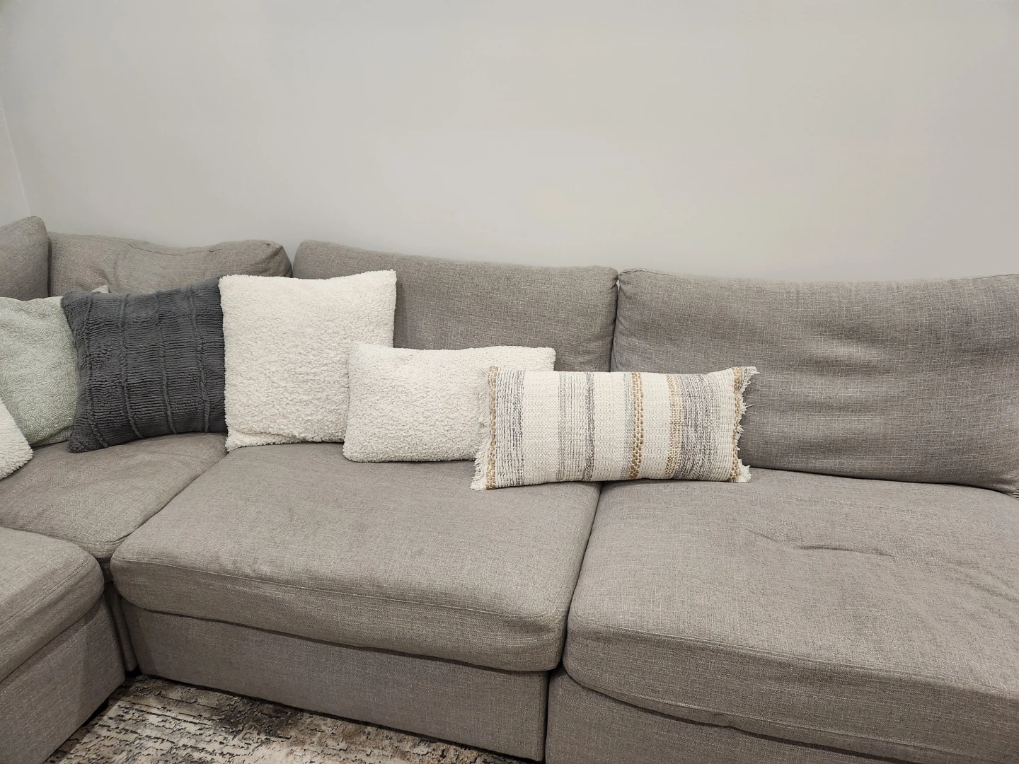 Modular Sectional Sofa - Grey - photo 2
