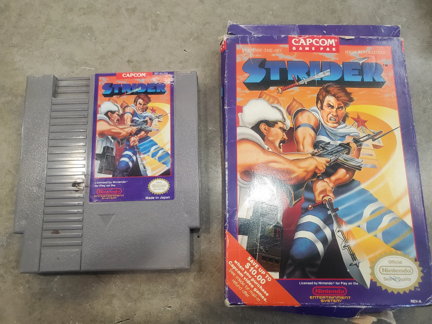 CAPCOM Strider NES Game - photo 3