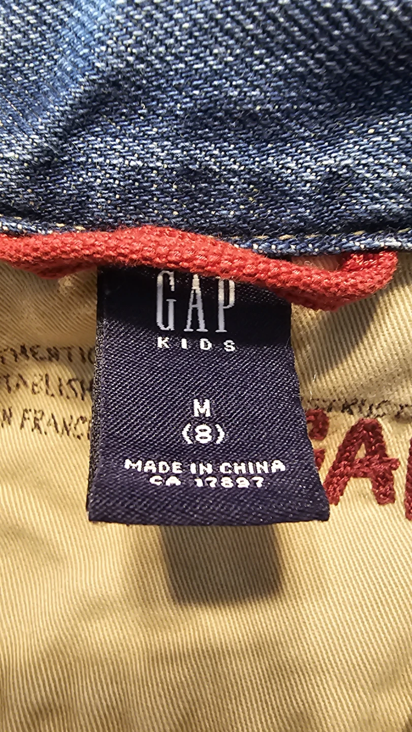 GAP Kids Denim Jacket Size M (8) - photo 2