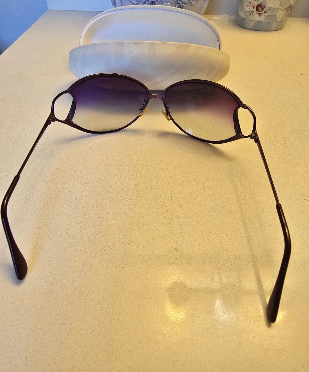 Emillio Pucci Purple Gradient Sunglasses - photo 4